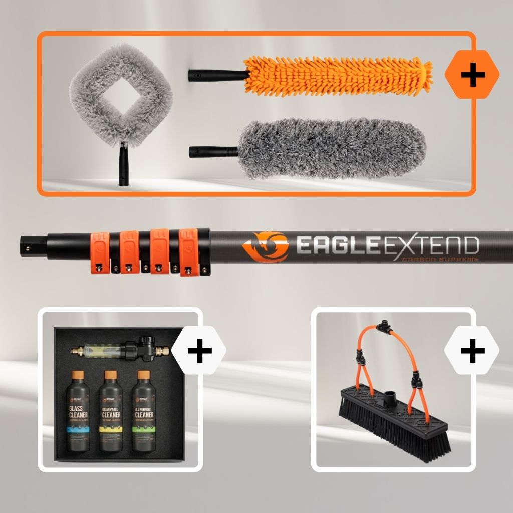 Telescoopsteel Carbon Fiber Supreme + Bundel Interieur