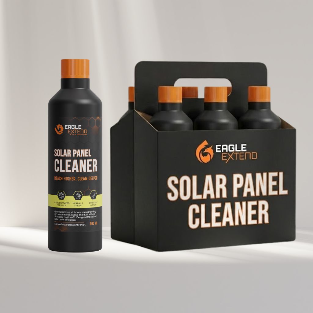 6 Pack: Solar Cleaner – Optimale zonnepaneelreiniger