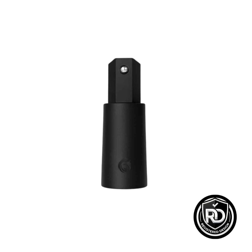 Eindadapter telescoopstok eindsegment 25mm - HexaLock