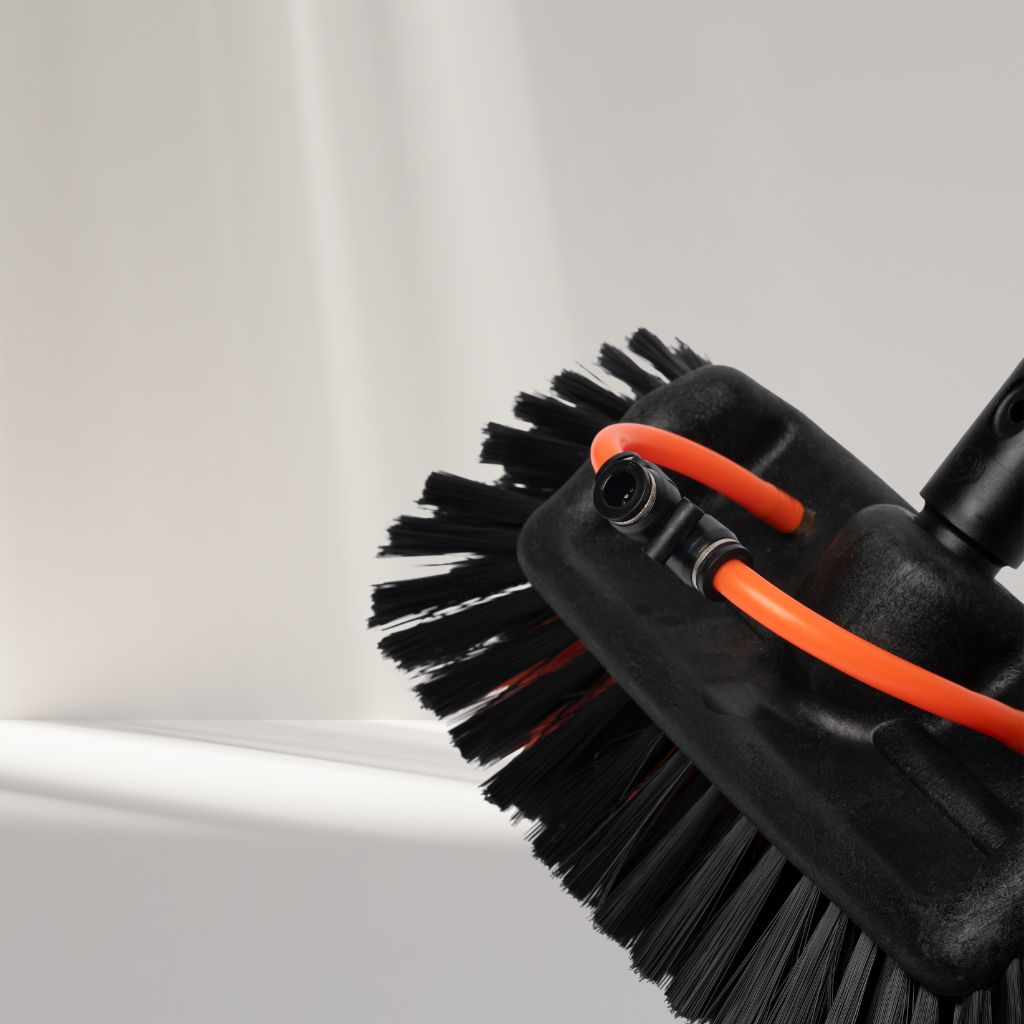 Wasborstel Medium Vijfvlaks - Hexalock