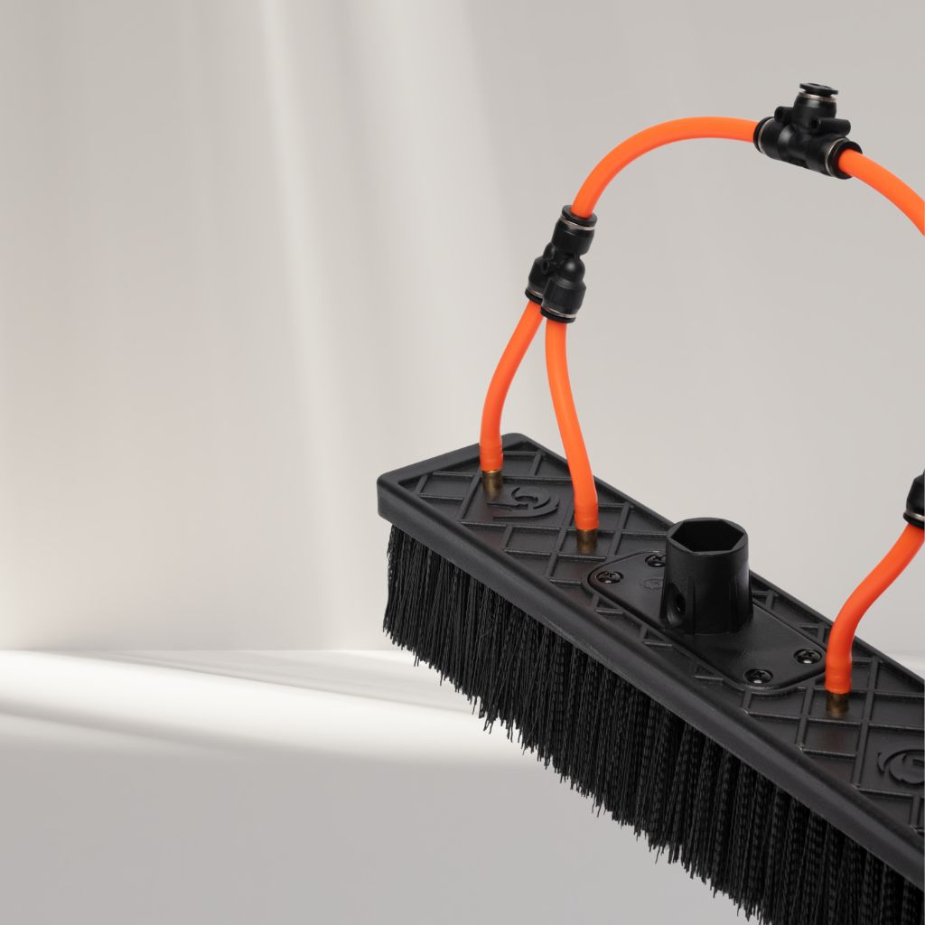 Telescoopsteel aluminium supreme + Bundel Borstels