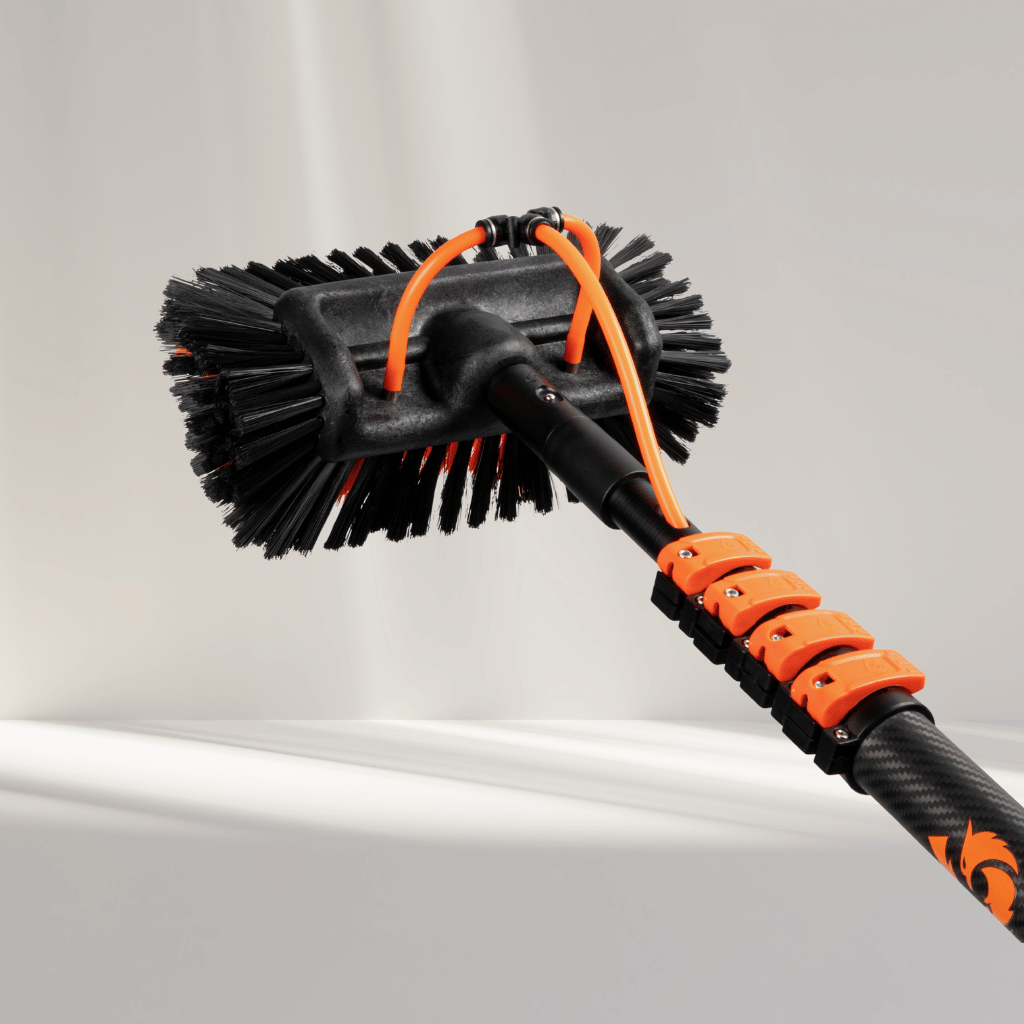 Telescoopsteel Carbon Fiber 3K Supreme + Bundel Glas en Houtwerk