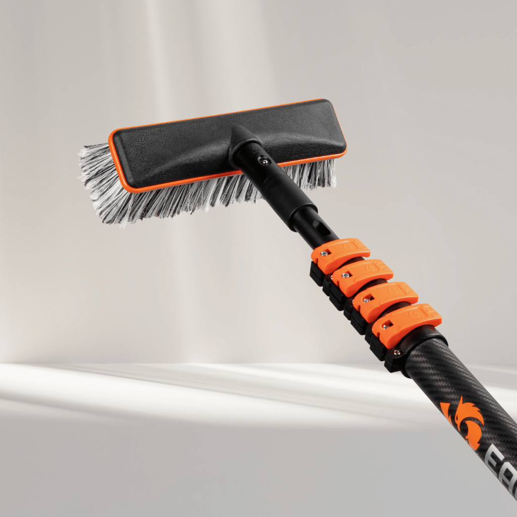 Telescoopsteel Carbon Fiber 3K supreme + Bundel Borstels