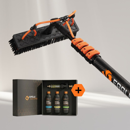 Telescoopsteel 3K Full Carbon Supreme incl. HexaLock Wasborstel