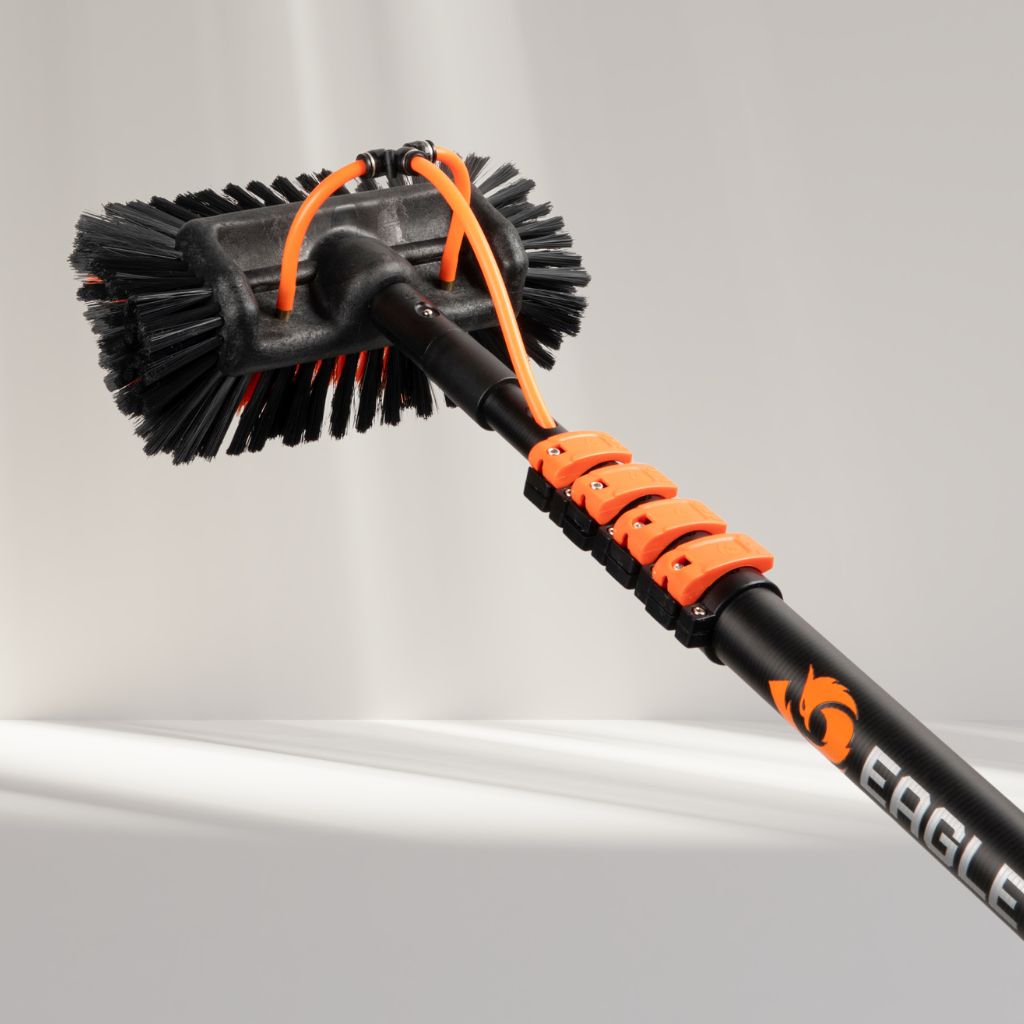 Telescoopsteel Carbon Fiber supreme + Bundel Borstels