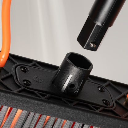 Telescoopsteel Carbon Fiber 3K supreme + Bundel Borstels